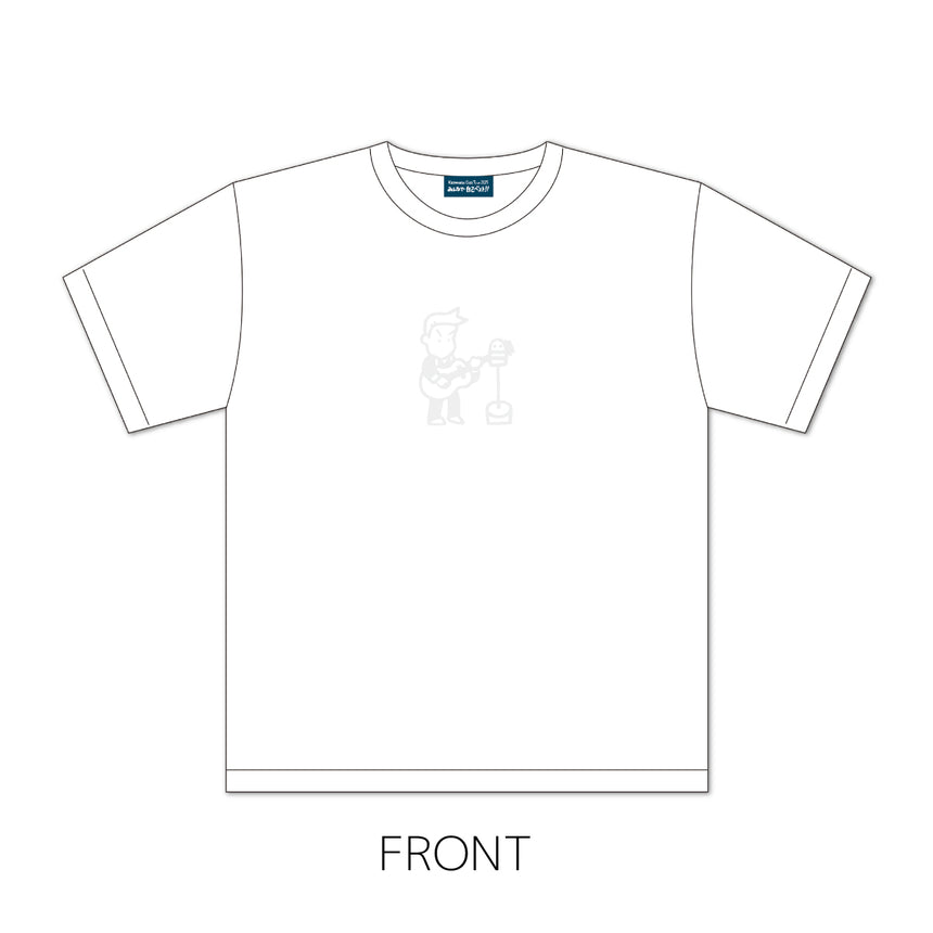 Tシャツ(エンボス/ホワイト)