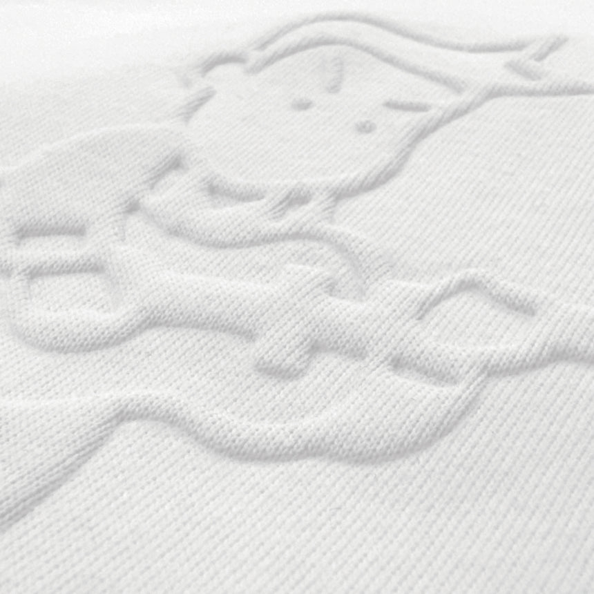 Tシャツ(エンボス/ホワイト)