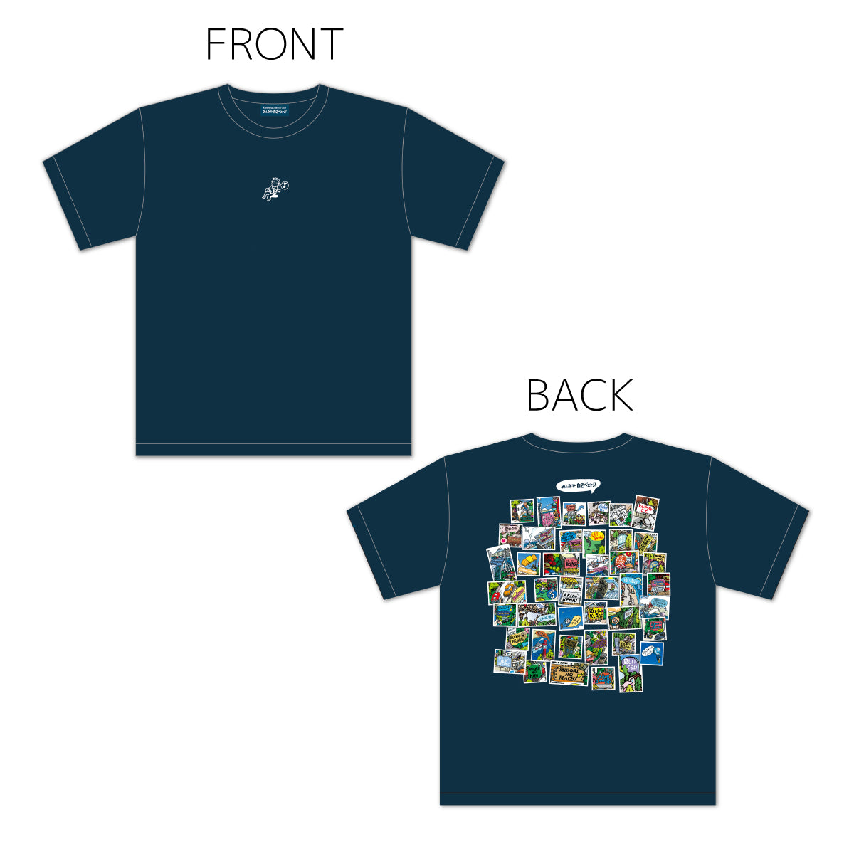 Tシャツ（曲名/ネイビー） – FAR EAST CAFE